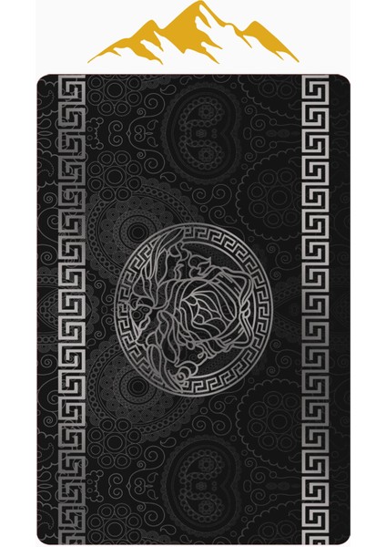 Modern Desenli Dijital Baskı Kaymaz Taban Halı H0858 modelleri