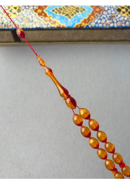 Bülbül Atölye Işçiliği Sıkma Kehribar Tespih fiyatları