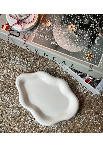 Bulut Şeklinde Dekoratif Tabak 19-14CM fiyatları