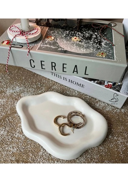 Bulut Şeklinde Dekoratif Tabak 19-14CM modelleri