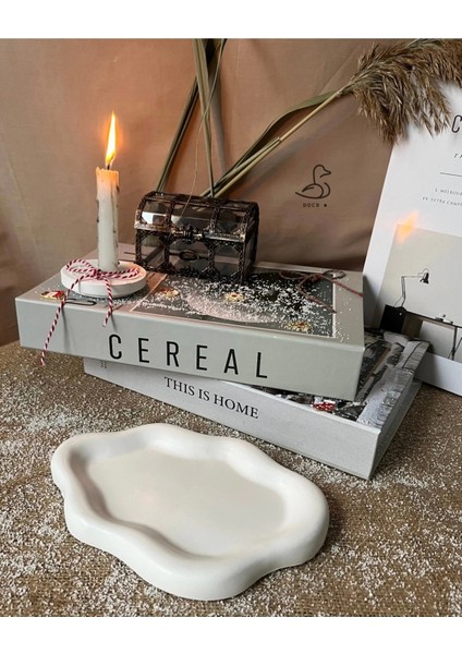 Bulut Şeklinde Dekoratif Tabak 19-14CM fırsatları