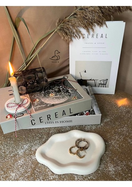 Bulut Şeklinde Dekoratif Tabak 19-14CM indirimleri