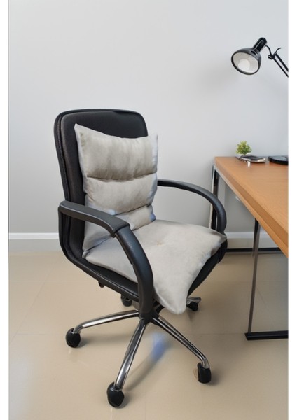 Bej Renk Ortopedik Ofis ve Misafir Sandalyesi Minderi, Sırt Desteği fiyatları