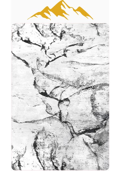 Modern Desenli Dijital Baskı Kaymaz Taban Halı H1033 modelleri