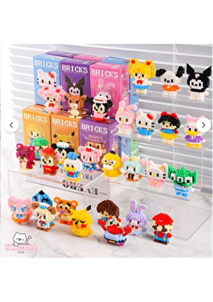 Bricks Sevimli Karakterler 3D Yapboz Super Mario fiyatları