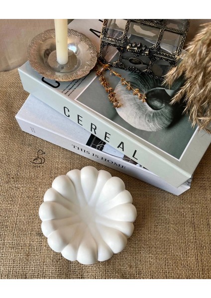 Bubble Görünümlü Taş Tozu Dekoratif Tabak/kase 13-7 cm modelleri