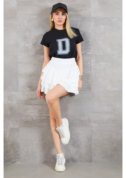 Kadın D Baskılı T-Shirt fiyatları