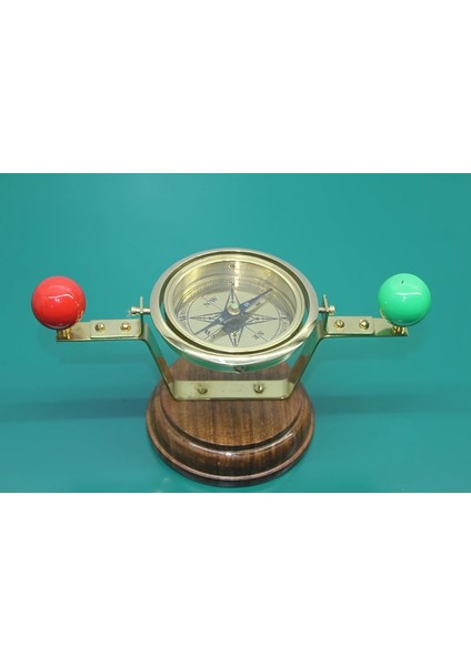 Masa Üstü Pirinç Filika Pusulası 2346