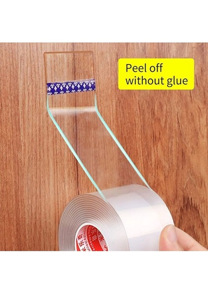 Nano Bant Çift Taraflı Montaj Yapışkan Bant Yıkanabilir Kapalı Çıkarılabilir Bant Ofis Malzemeleri indirimleri