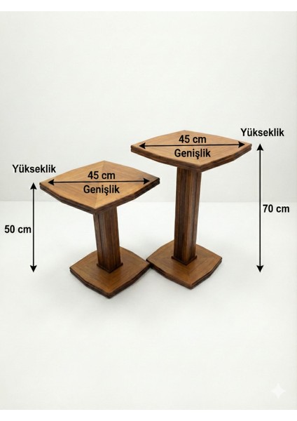 Ierko Modern Çıtalı Tasarım Uzun Yan Sehpa modelleri