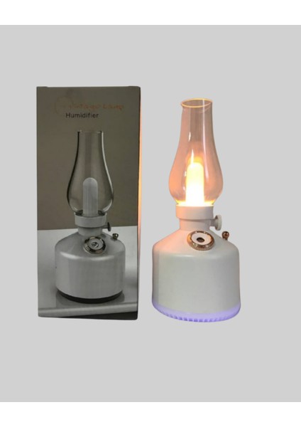 Renkli LED Işıklı Retro Gaz Lambası Aroma Terapi Mist Maker fırsatları