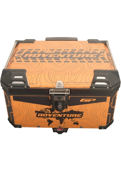 DSN03 45 Lt Alüminyum Motosiklet çanta Uyumlu Sticker modelleri