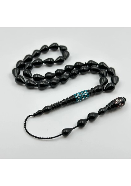 Has Erzurum Oltu Taşı Imame Firuze ve Gümüş Işçilikli Habbe Model Gözyaşı Damla Tasarım modelleri