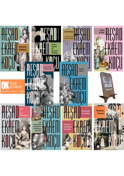 Hatice Sultan - Kösem Sultan - Erkek Kızlar - Haydut Aşkları - Esirci Başı /10 Kitap - Reşad Ekrem Koçu