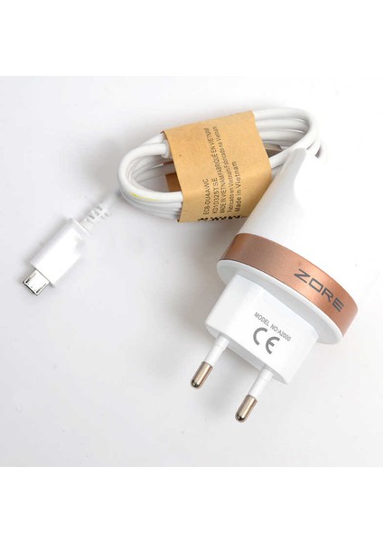 ​zore Tiger 2000 Mah 2 In 1 Micro Ev Şarj Seti - Beyaz fiyatları