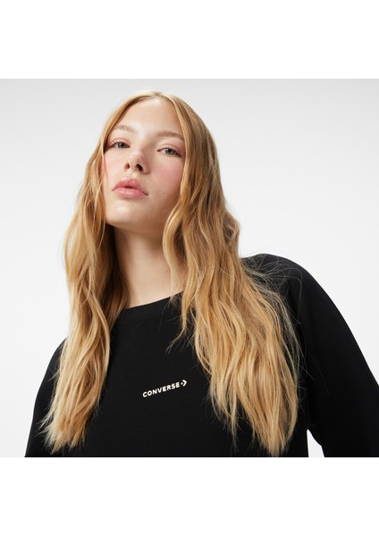 Kadın Siyah SWEATSHIRT.001 fırsatları