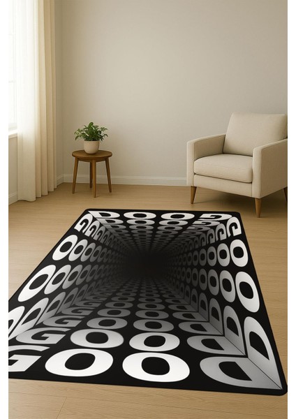 Modern Desenli Dijital Baskı Kaymaz Taban Halı H1111 fiyatları