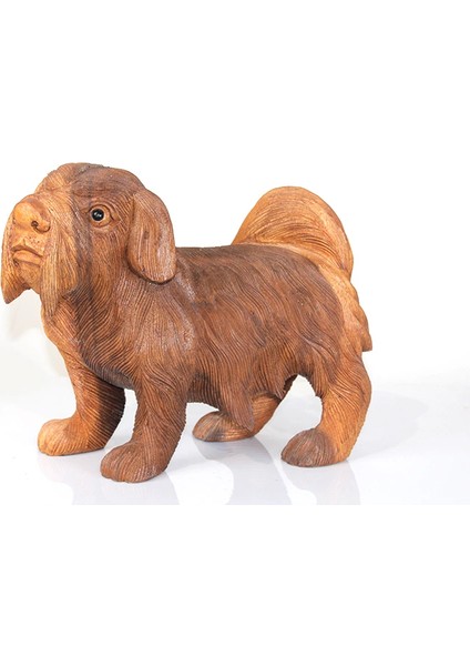 Maun Ağacı El Oyması Köpek LIV19223