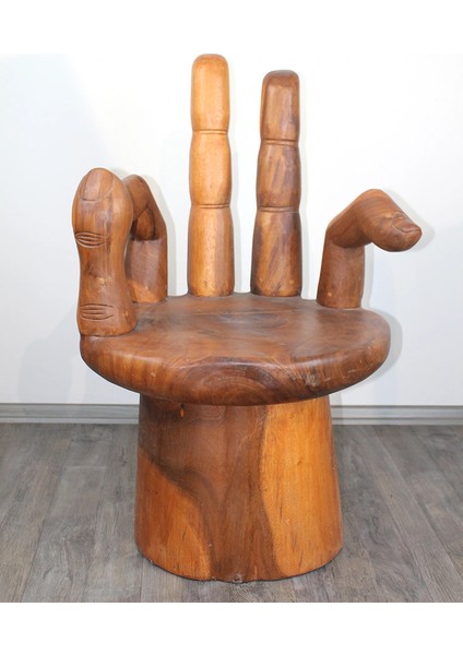 Maun Ağacı El Oyması El Tasarımı Koltuk LIV19227