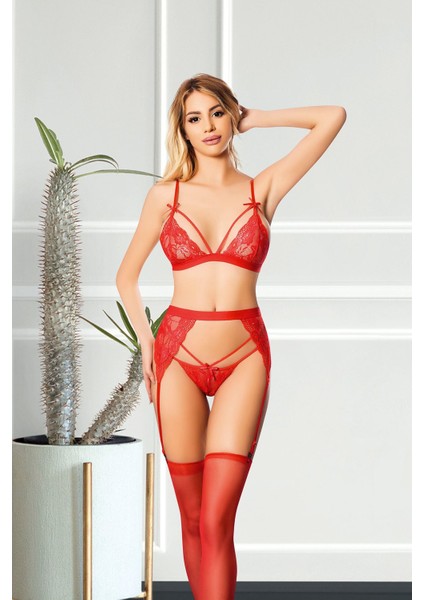 Kırmızı Jartiyer Takım modelleri