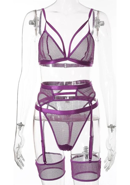 Mor Fantezi File Jartiyer Takım fiyatları