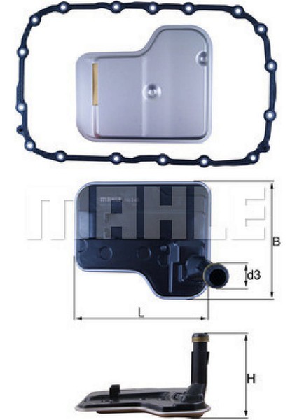 Mtxdpn Otomatik Sanziman Filtresi Bmw N43 N45 N46 E87 E90 E91 E92 E84 E83 Sanz. GA6L45R Contali