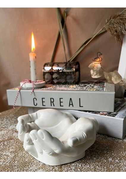 El Avuç Heykeli Takı Depolama/saklama Dekoratif Obje indirimleri