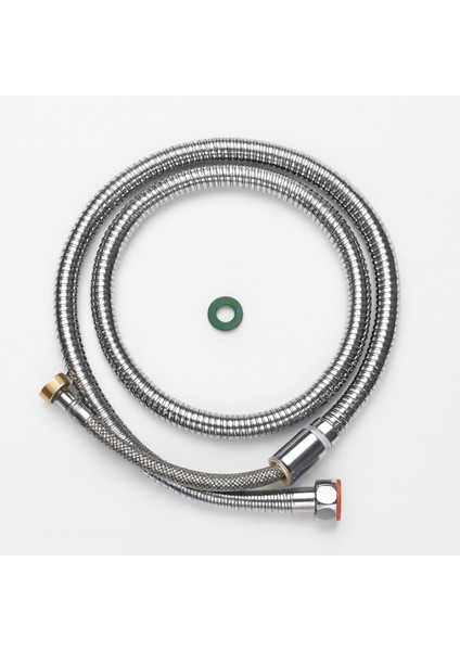 Duş Hortum ÇELİK ÖRGÜLÜ PİRİNÇ YÖNLENDİRİCİLİ OYNAR BAŞ