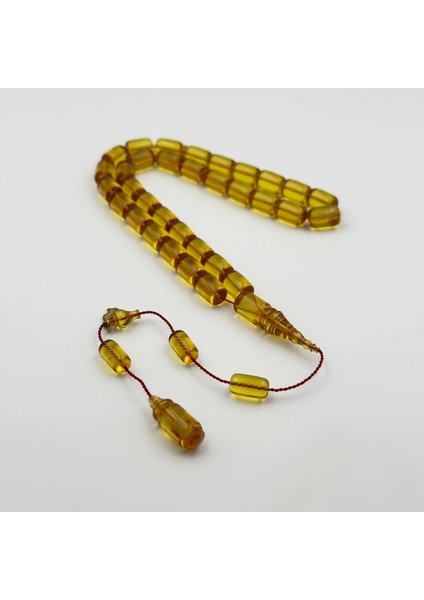 Eski Alman Ateş Kehribar Tespih