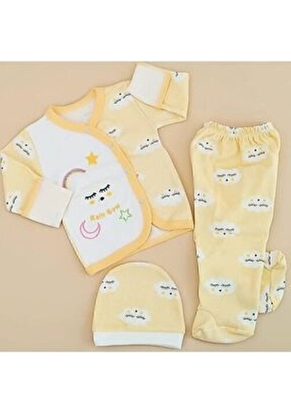 0-3 ay bebek hastane çıkışları, bebek kıyafetleri, bebek zıbın setleri kendinden eldivensizdir