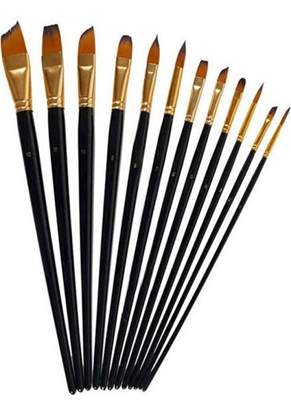 Bomega Çantalı Premium Fırça Seti 12`li ve Taşınabilir Fırça Çantası fırsatları