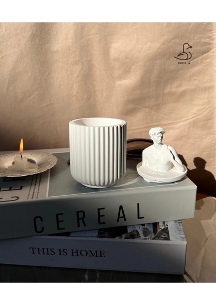 David Heykel Kapaklı Çizgisel Dekoratif Obje modelleri