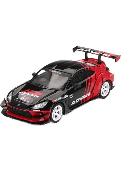 1:64 Mini Gt Toyota GR86 Hks Type R Advan 2022 Tokyo Auto Salon Diecast Model Araba
