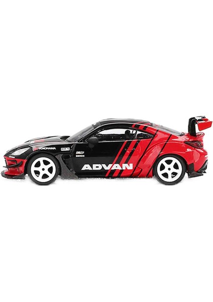1:64 Mini Gt Toyota GR86 Hks Type R Advan 2022 Tokyo Auto Salon Diecast Model Araba modelleri