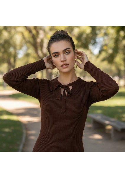 Kadın Düğmeli Triko Body fiyatları