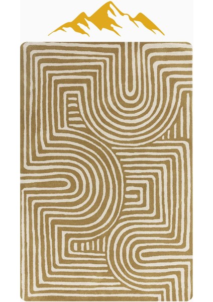 Modern Desenli Dijital Baskı Kaymaz Taban Halı H1127 modelleri