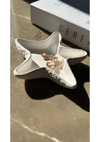 Deniz Yıldızı Görünümlü Dekoratif Tabak fiyatları