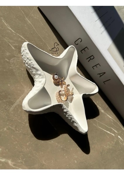 Deniz Yıldızı Görünümlü Dekoratif Tabak modelleri