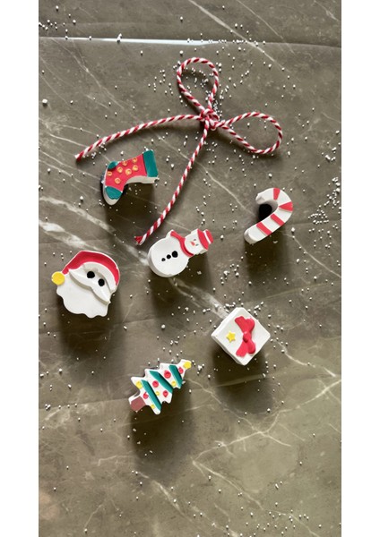 Yılbaşı Özel Dolap Süsü/magnet 6lı modelleri