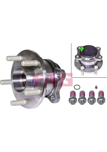 Mtxdpn Arka Teker Rulmani Porayali Focus Iii 11 C-Max 11 Kit