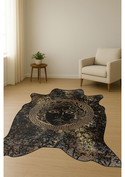 Modern Lazer Kesim Dijital Baskı Kaymaz Taban Halı H0851 fiyatları