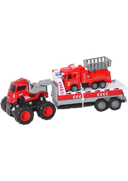 KLX600-363 Sürtmeli Die Cast 4x4 Itfaiye Taşıyan Tır -Vardem fiyatları