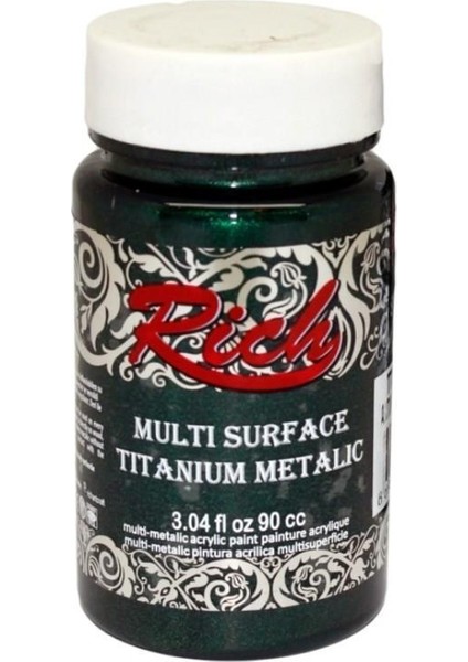 Riculti Surface Titanium 2554 Antik Yeşil Metalik 90 cc