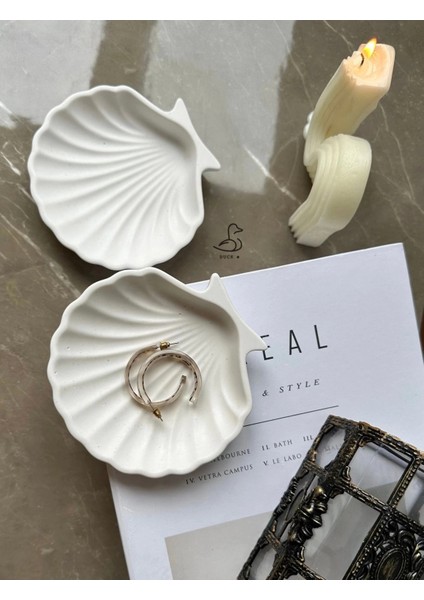 Deniz Kabuğu Görünümlü Dekoratif Tabak modelleri