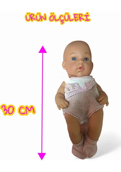 Peluş Battaniyeli Kıyafetli %100 Silikon Gerçek Yüzlü 30 cm Bebek Peluş Kıyafetli Gerçek Bebek modelleri