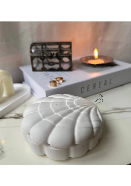 Istiridye Görünümlü Kapaklı Dekoratif Tabak fiyatları