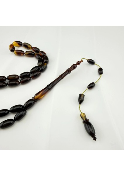 Barış Bülbül Şişirme Bağa Deniz Kaplumbağası Kabuğu Ölçü 7X12MM Renk Alacalı ve Kızıl Tespih modelleri