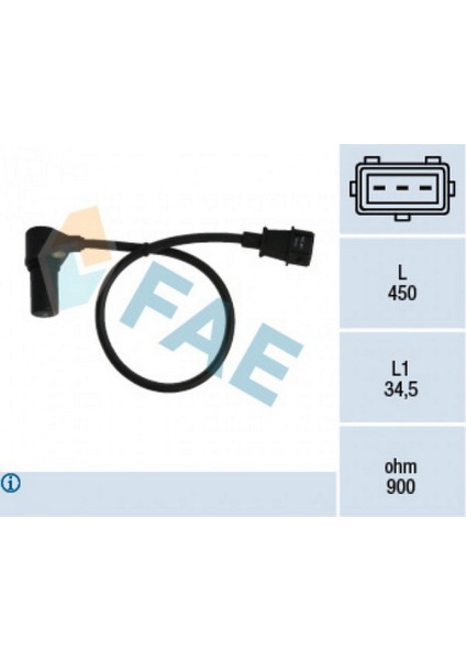 Mtxdpn Krank Mil Sensörü Astra G 2.0 Dti 16V 00 --Frontera 2.2 Dti 98-02 -Vectra C 2.0 02 -