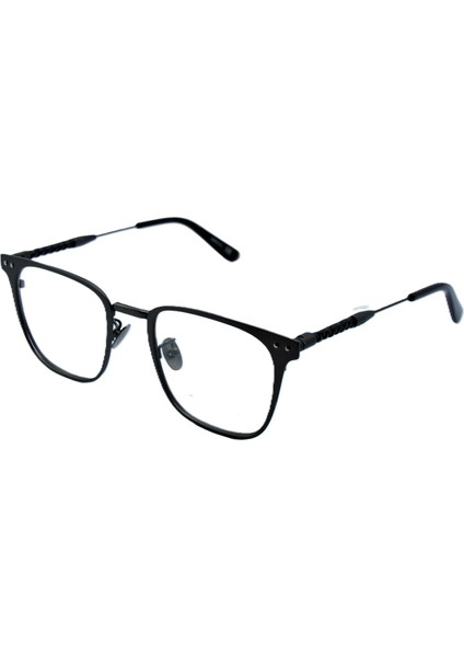 BV0108 Hand Made Titanium Mat Siyah 51 21 145 Unısex Gözlük