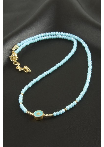 Karışık Kristal Kolye 1 Adet